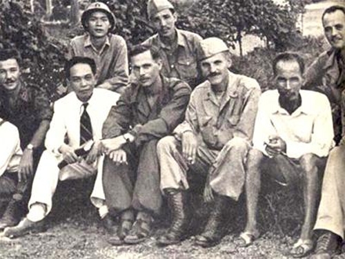 Ho Chi Minh, Vo Nguyen Giam, and the Deer Team 1945